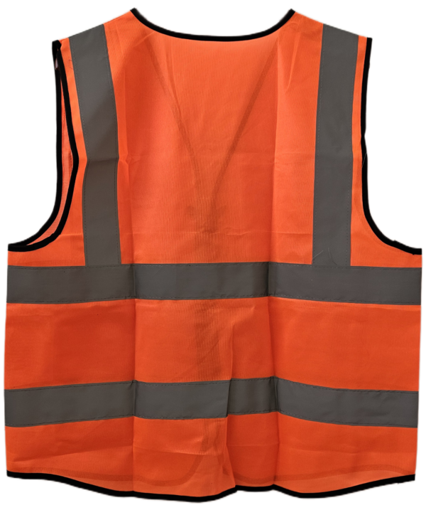 Chaleco para construcción naranja - Image 2
